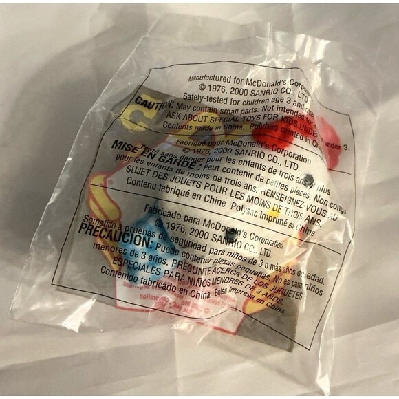 HELLO KITTY FABRIC BRACELET or WRAP Collectible Sanrio Toy #5 NEW 2000 - Picture 3 of 3